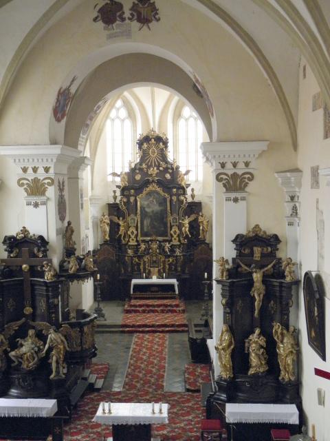 Oltář v kostele Sv.Prokopa